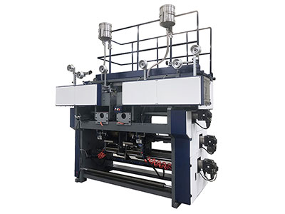 ماكينة تصنيع الأكياس الورقية الآلية ذات الغطاء والمقابض المفتولة والمسطحة