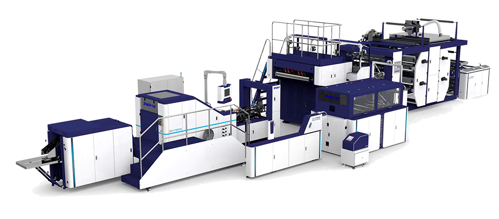 يمكن إضافة وحدة الطباعة حسب الاختيار لتحقق وظيفة الطباعة المباشرة في خط الإنتاج.